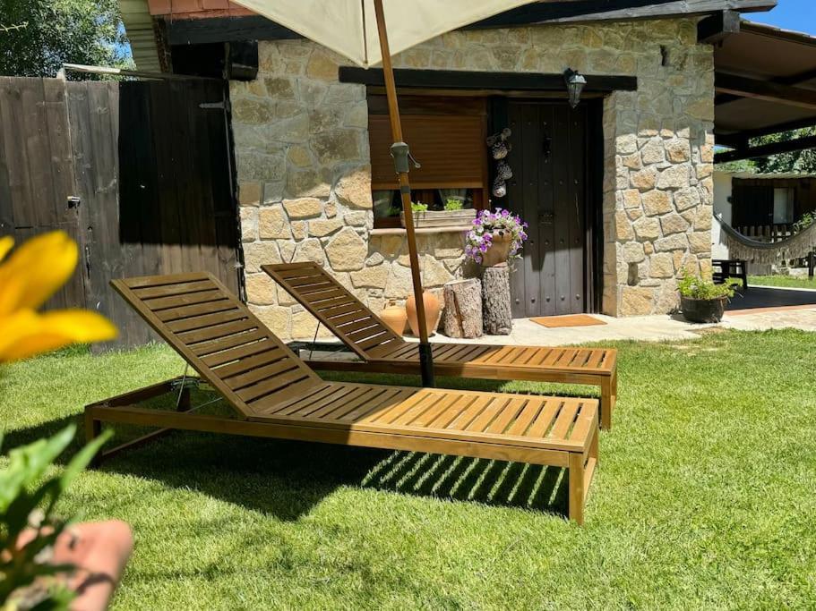 Hébergement de vacances Casita Rural De Campo Con Jardin Privado El Berrueco